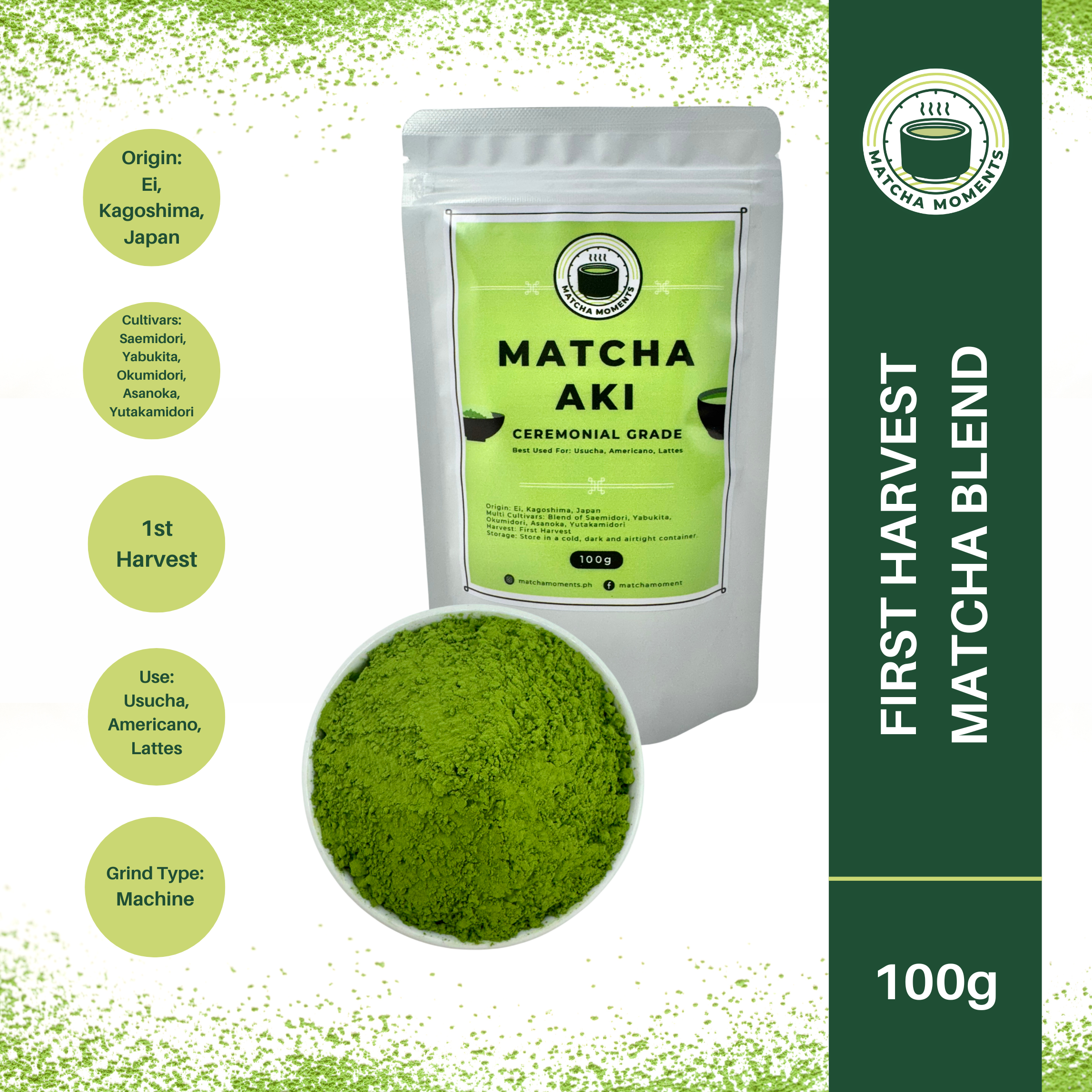 Matcha Aki - First Harvest Matcha Blend