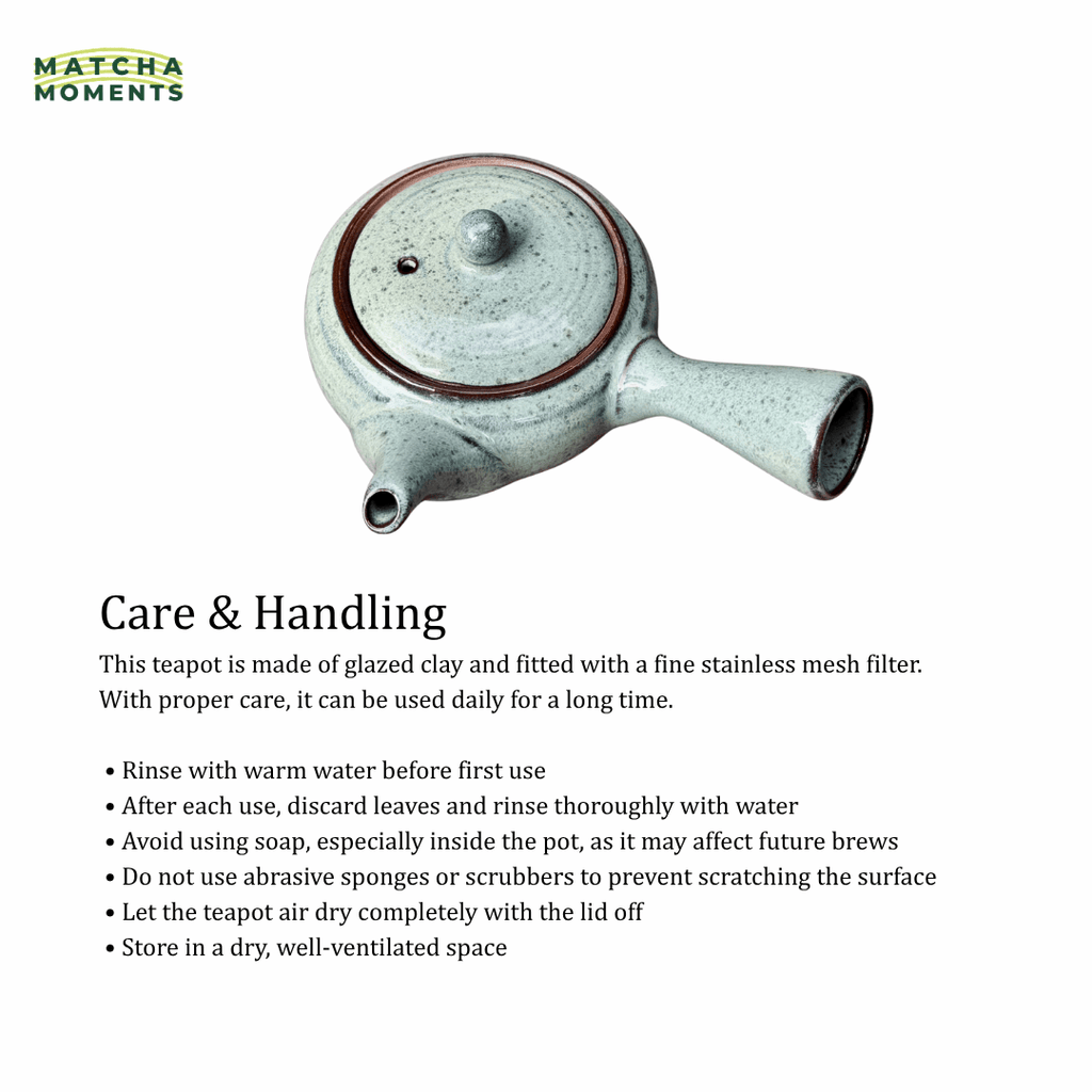 Kyusu Glazed Teapot 300ml