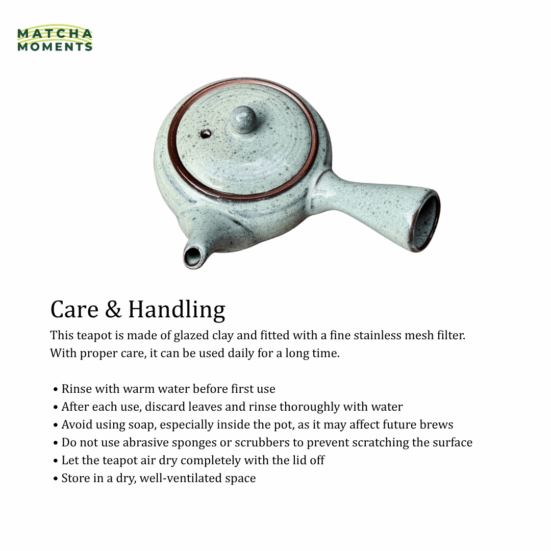 Kyusu Glazed Teapot 300ml