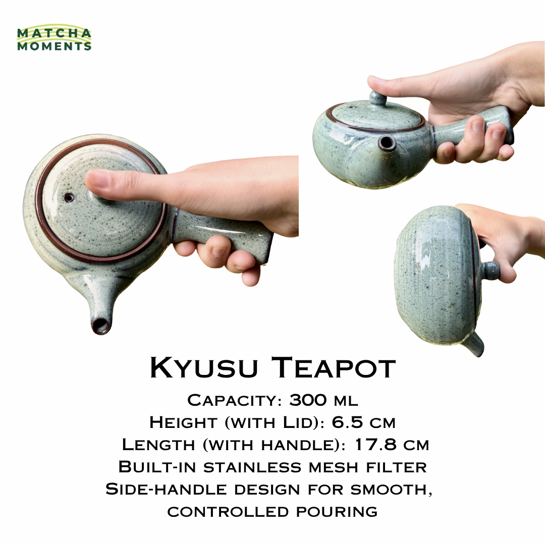 Kyusu Glazed Teapot 300ml