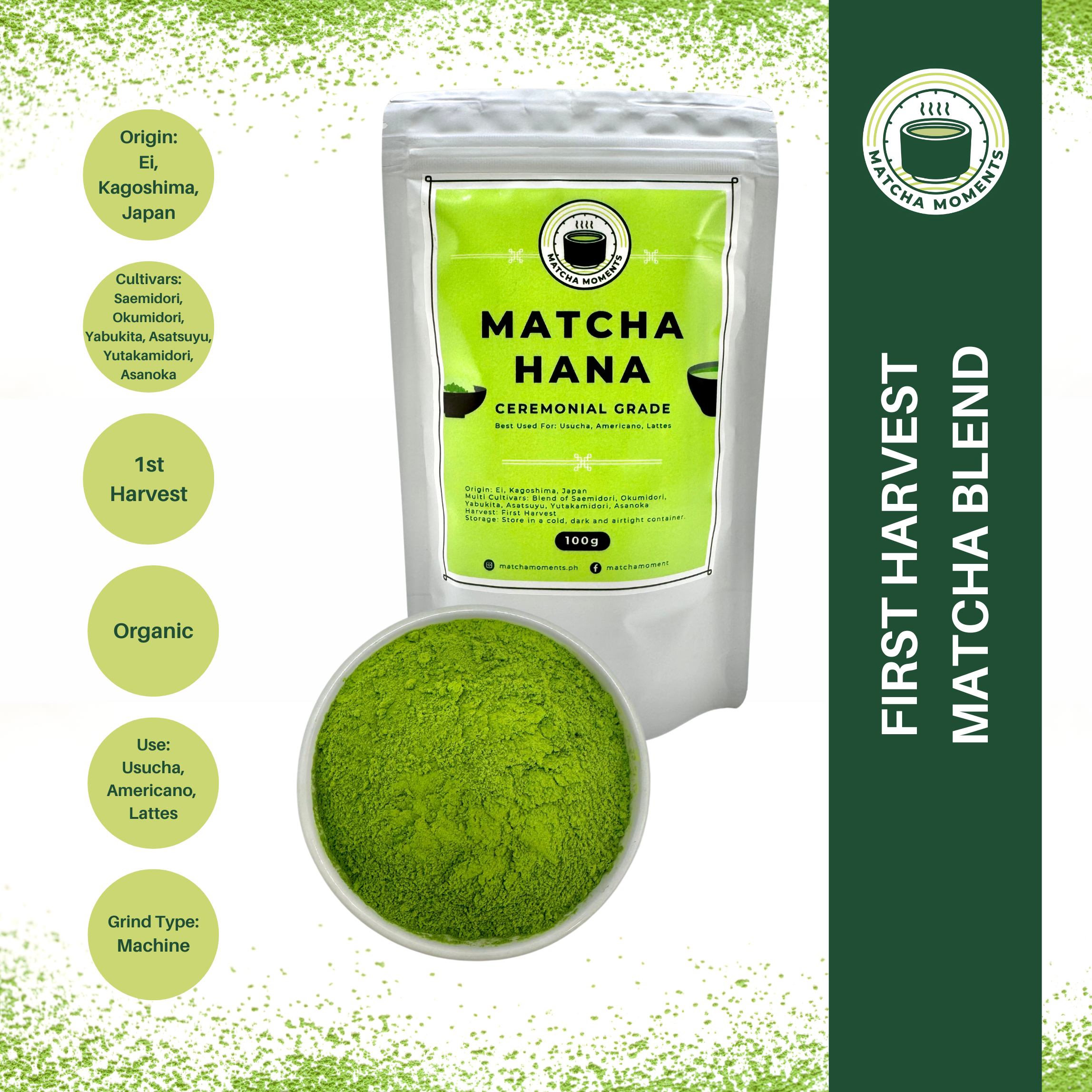 Matcha Hana - First Harvest Matcha Blend