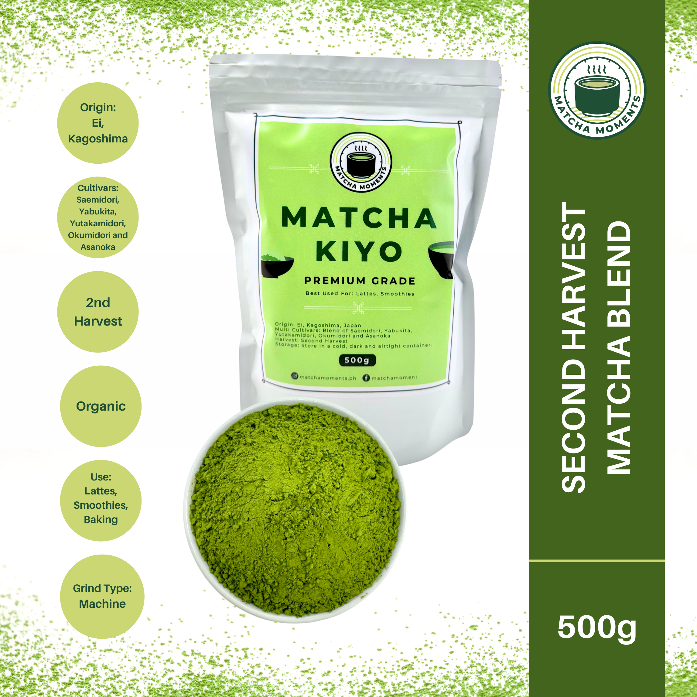 Matcha Kiyo - Second Harvest Matcha Blend
