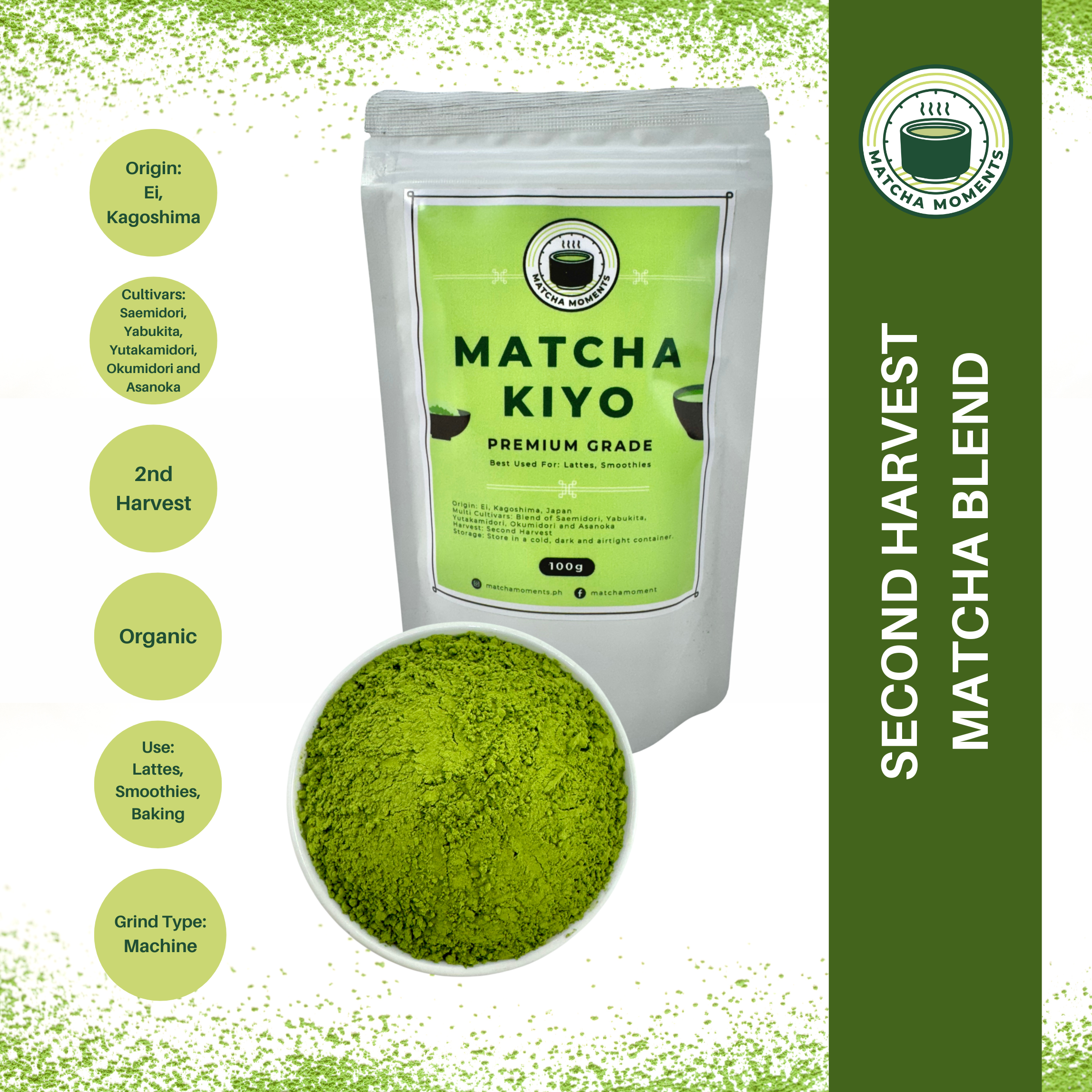 Matcha Kiyo - Second Harvest Matcha Blend