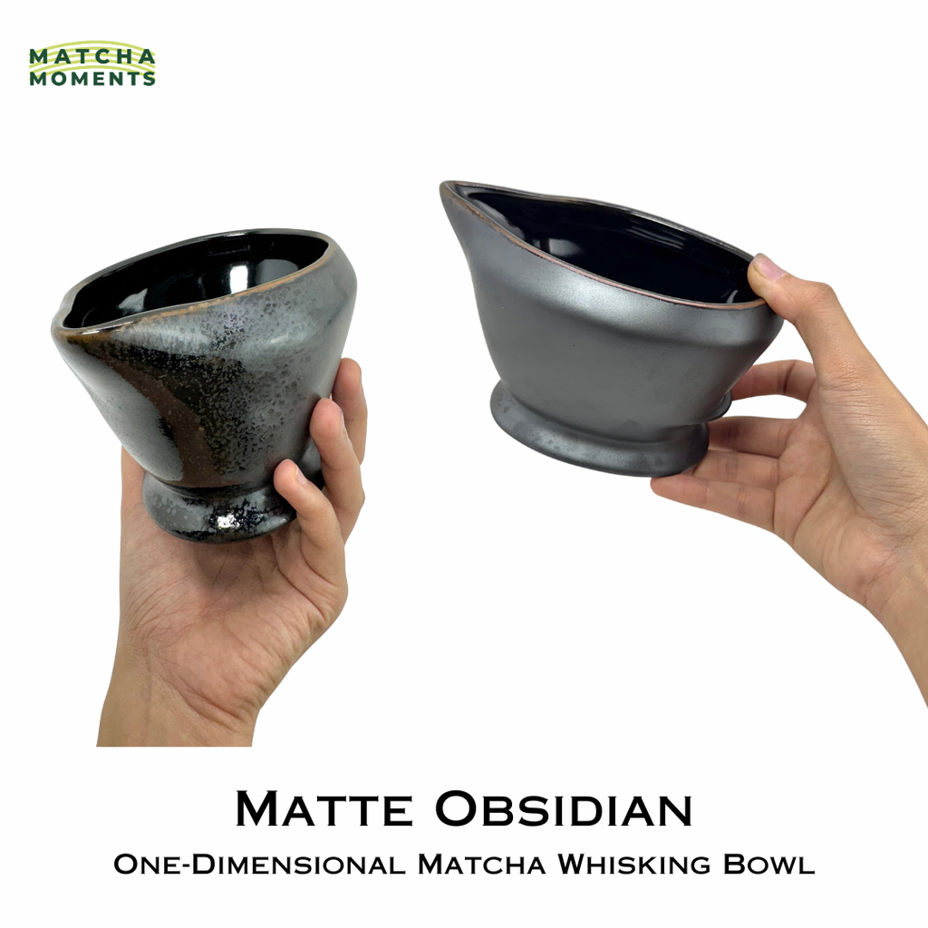 Sanko Matcha's Matte Obsidian: One-Dimensional Matcha Whisking Bowl