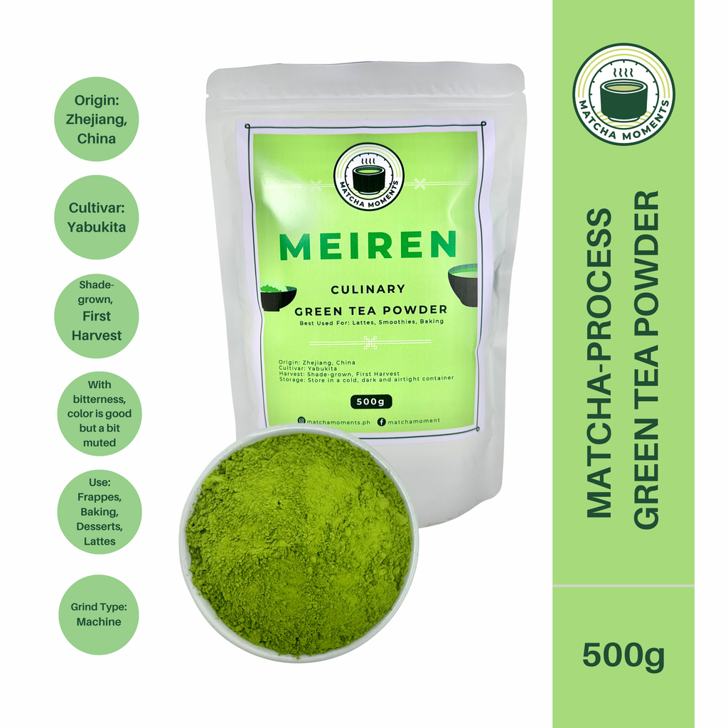 Meiren - Matcha-Process Green Tea Powder