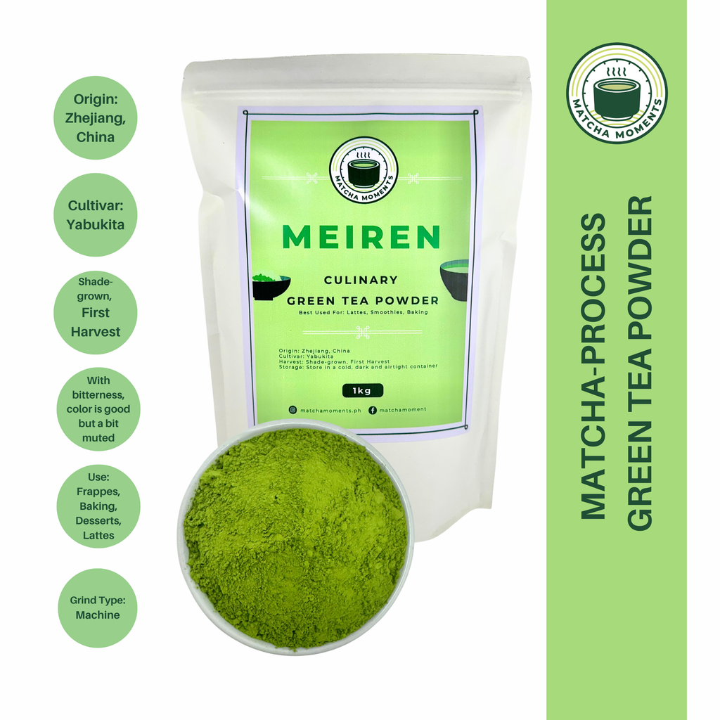 Meiren - Matcha-Process Green Tea Powder