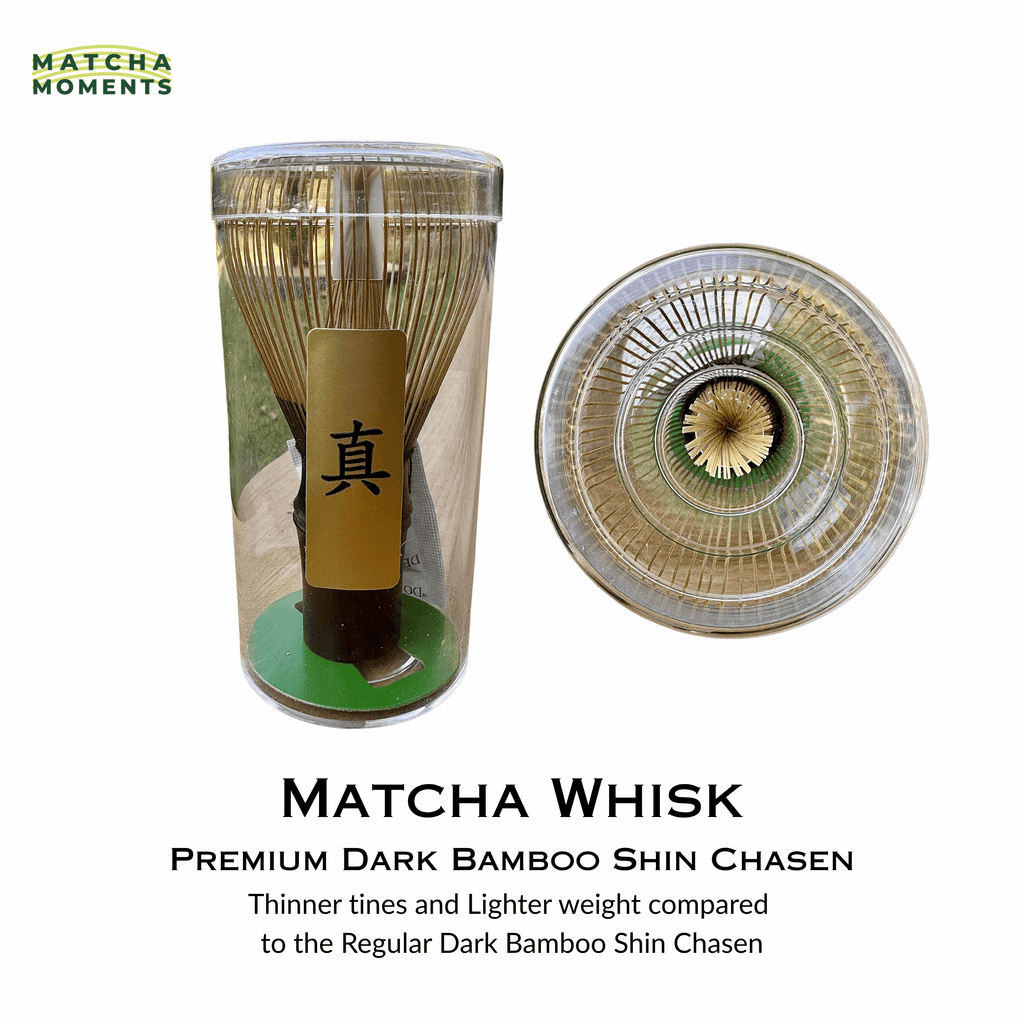 Matcha Whisk - Dark Bamboo Shin Chasen