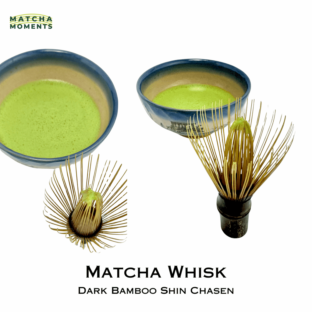 Matcha Whisk - Dark Bamboo Shin Chasen
