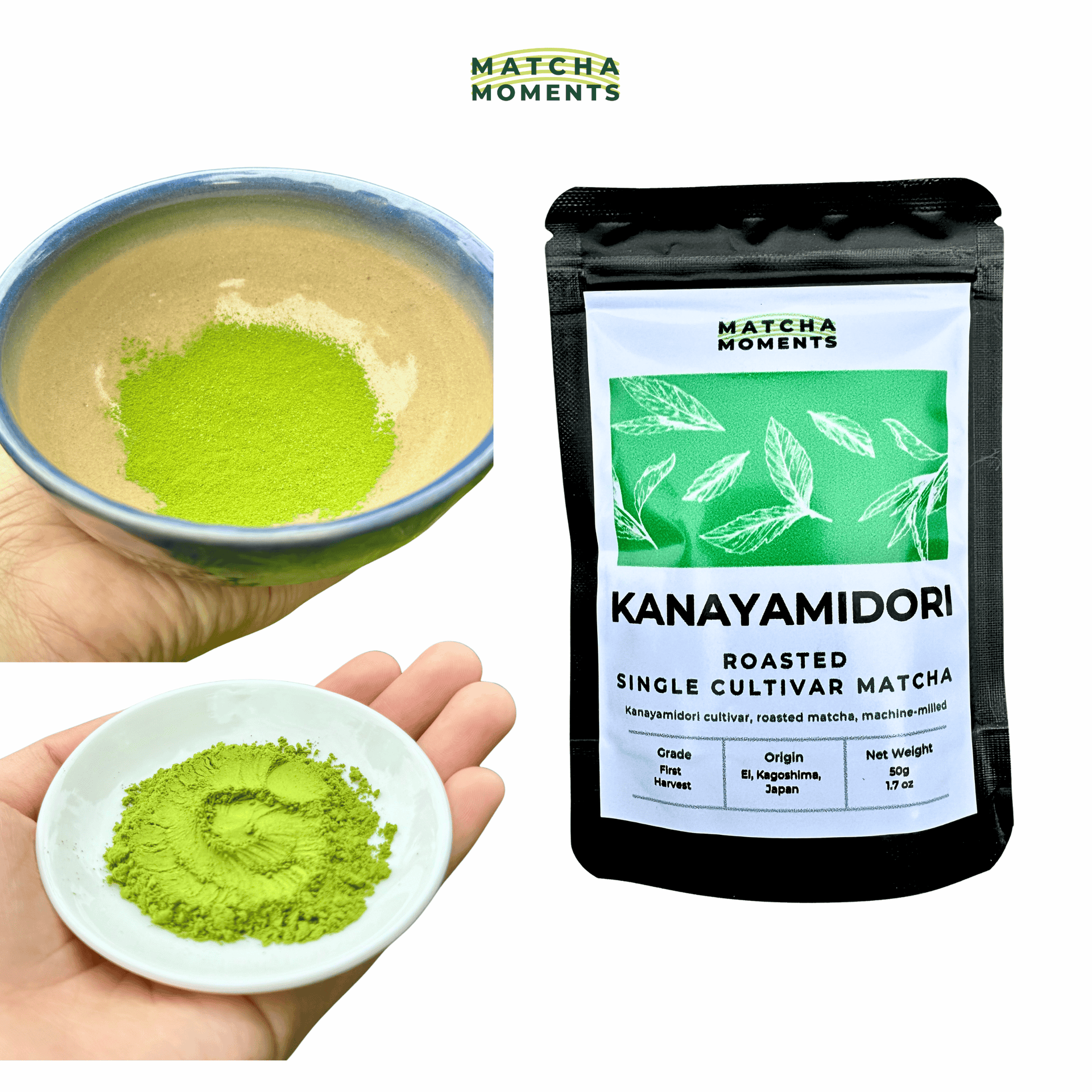 Matcha様 Kanayamidori (Roasted Matcha) – Matcha Moments
