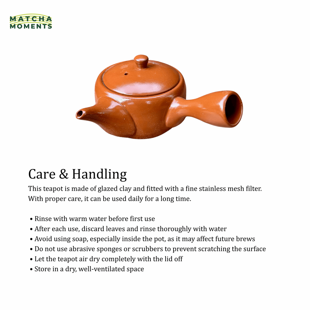 Kyusu Glazed Teapot 300ml