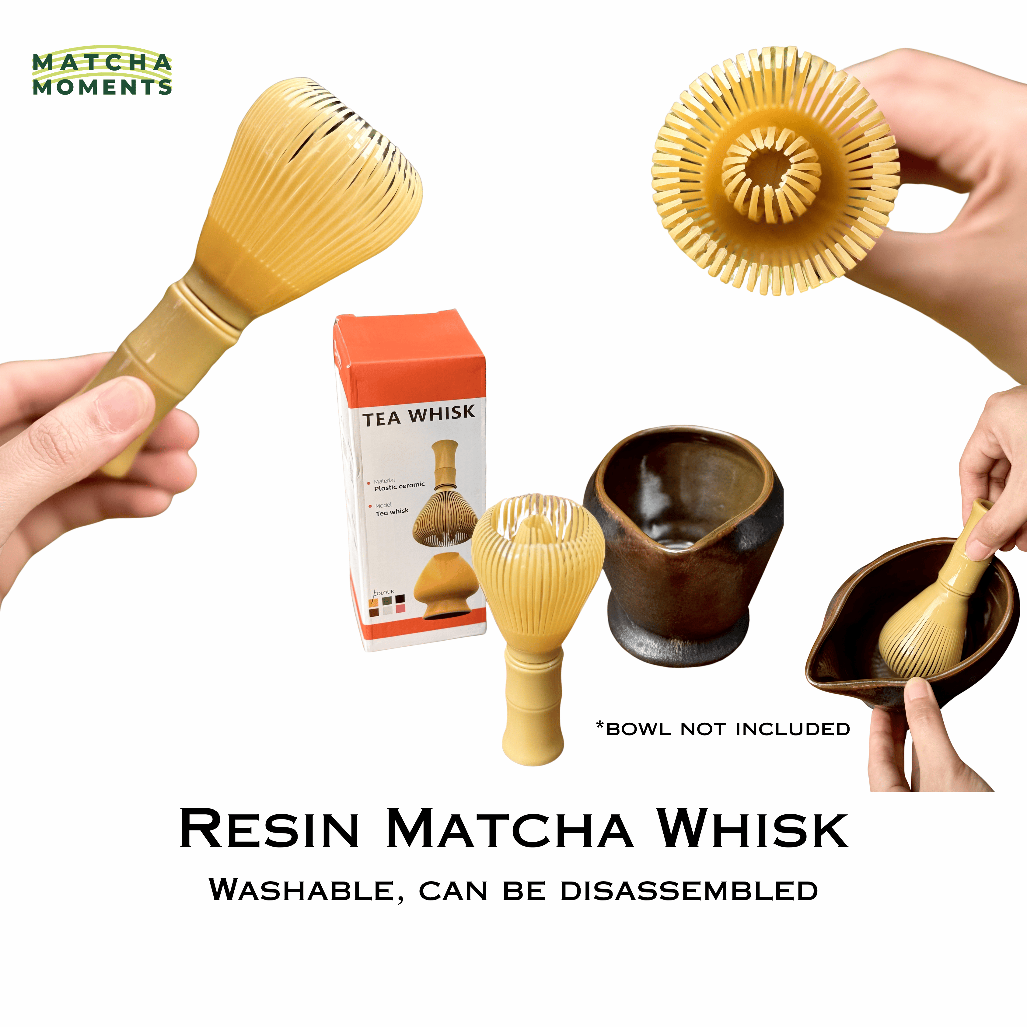 Resin Matcha Whisk