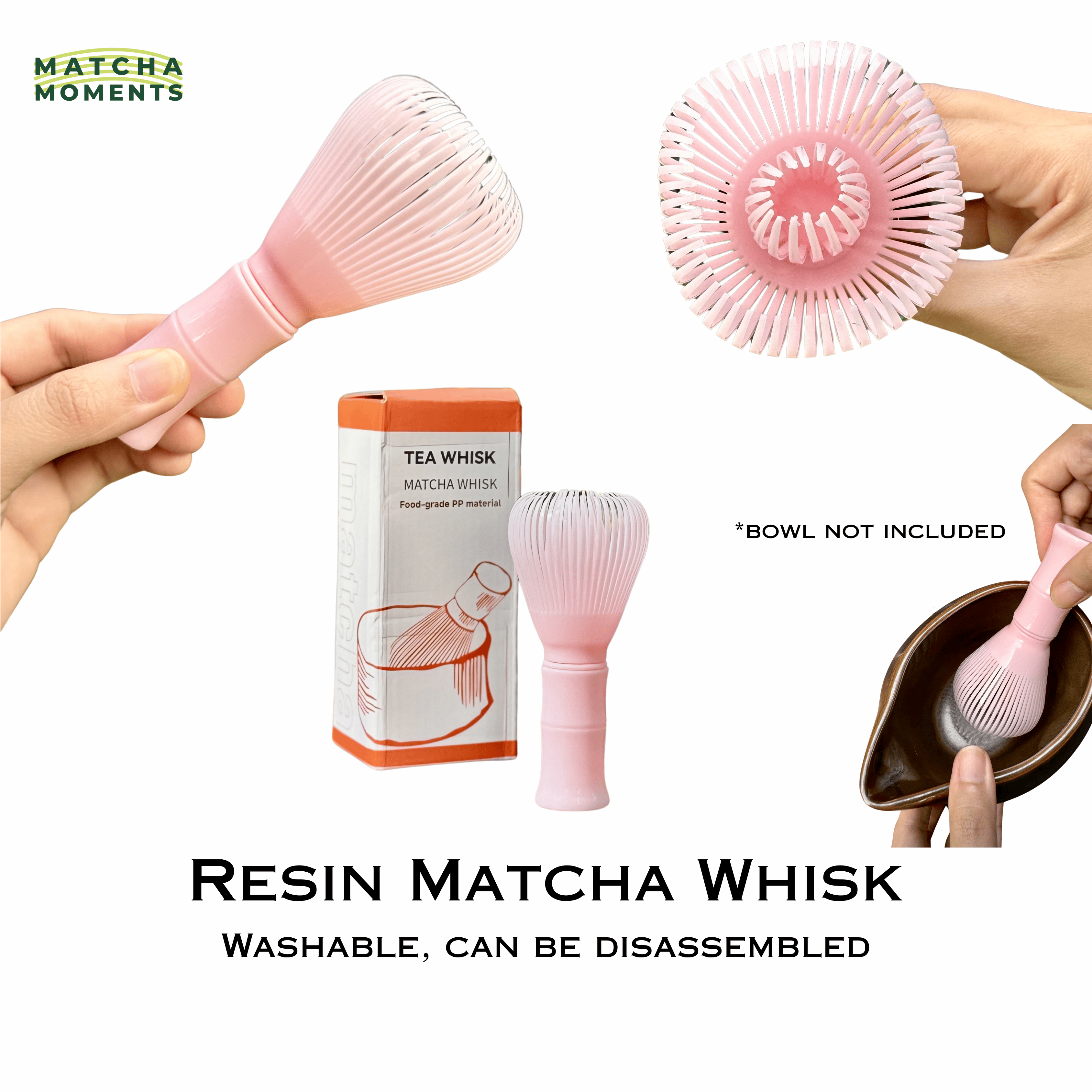 Resin Matcha Whisk