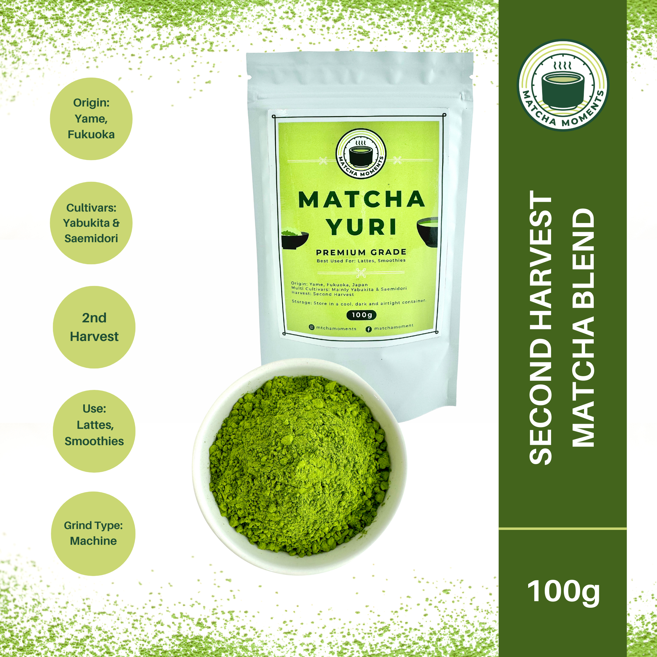 Matcha Yuri - Second Harvest Matcha Blend