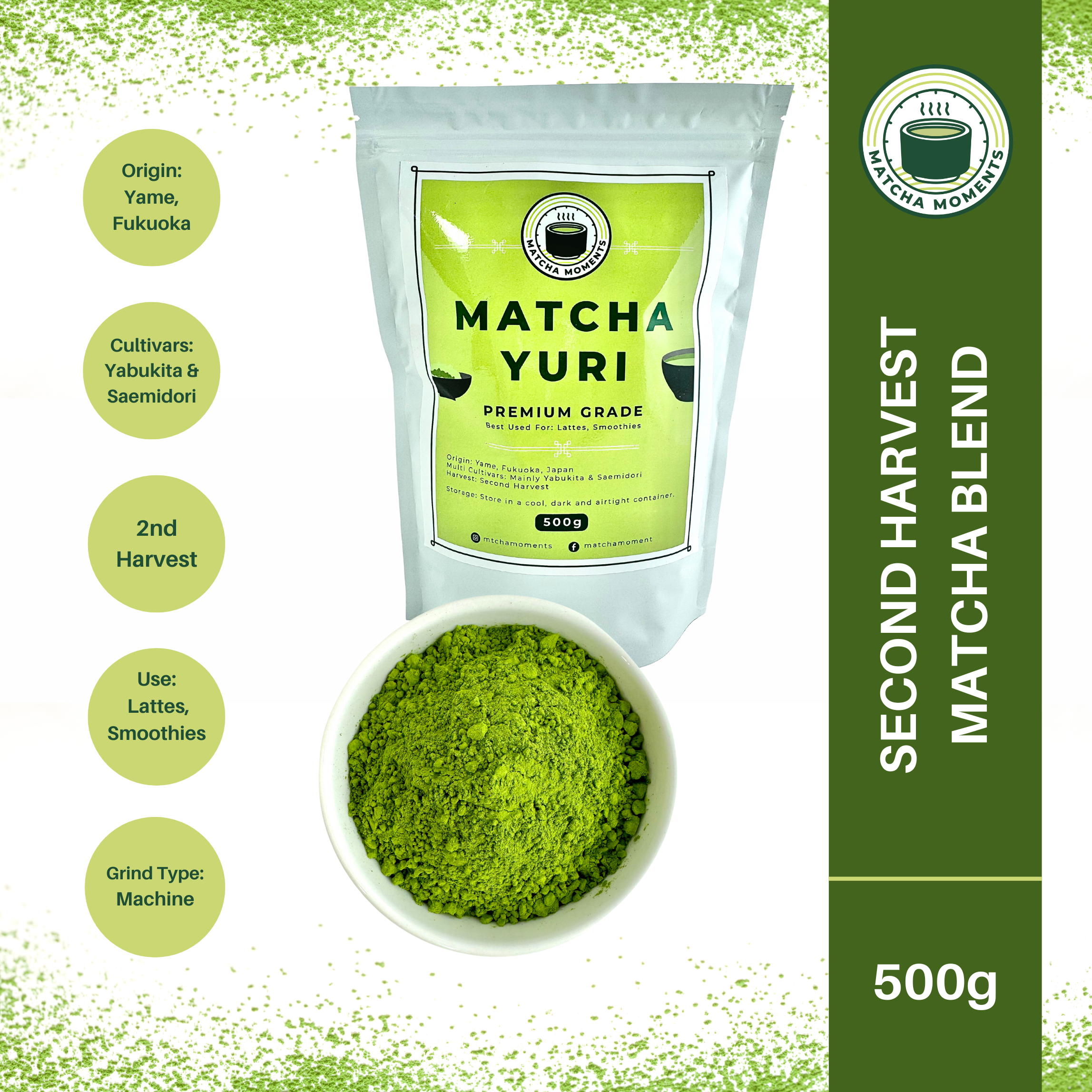 Matcha Yuri - Second Harvest Matcha Blend