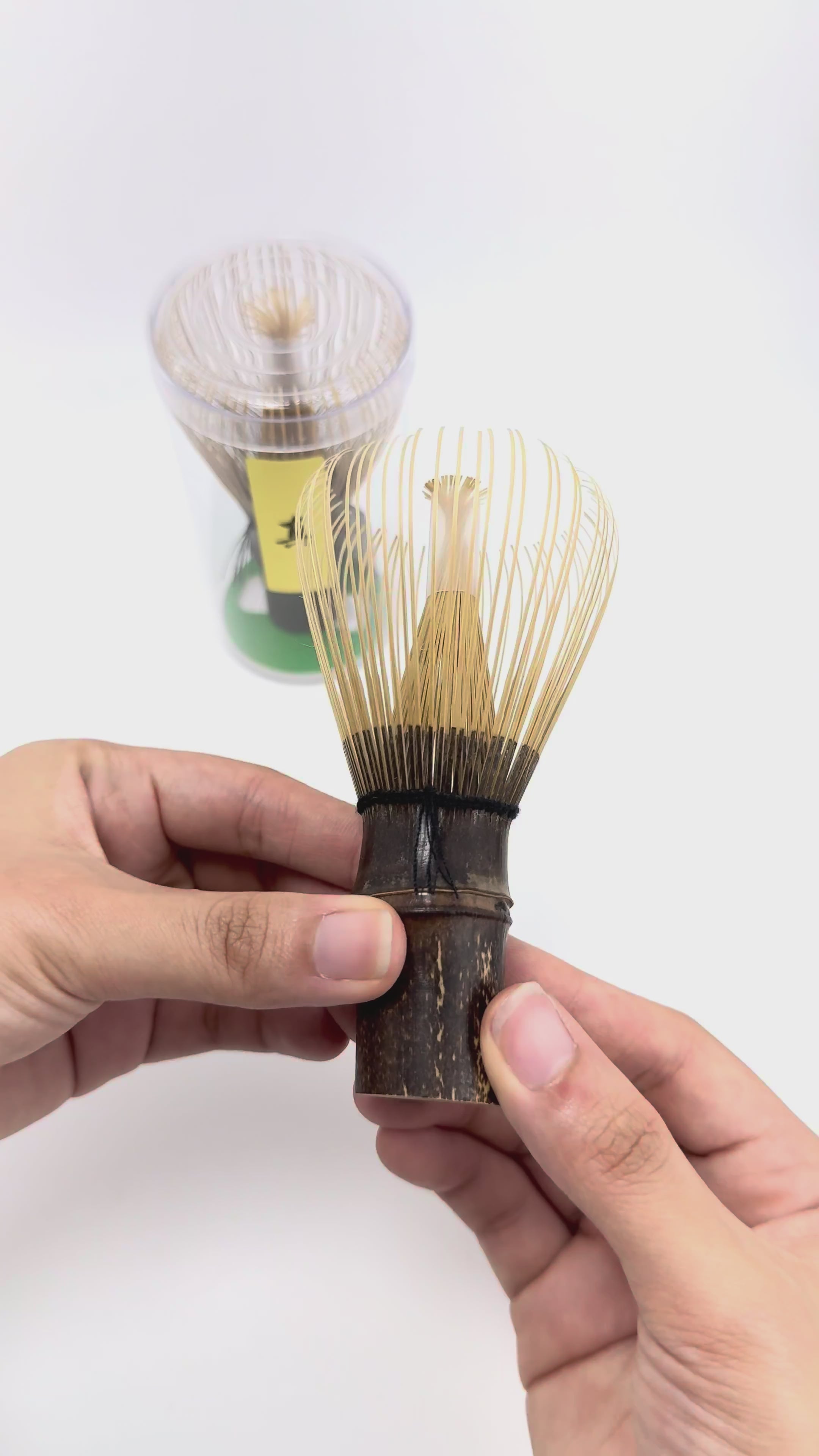 Matcha Whisk - Dark Bamboo Shin Chasen